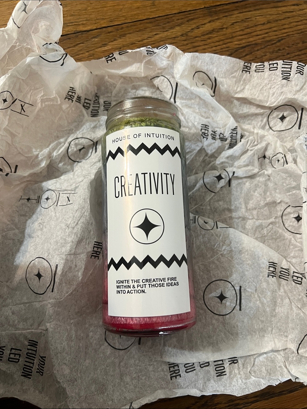 Brand new CREATIVITY candle